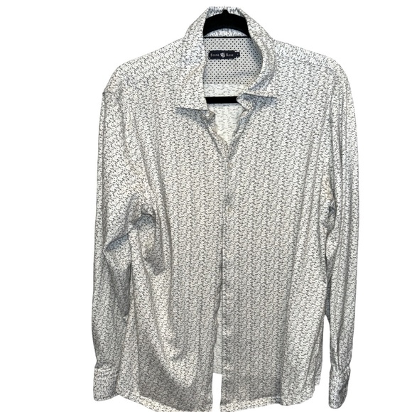 Stone Rose Collared Patterned Shirt - Picture 3 of 6